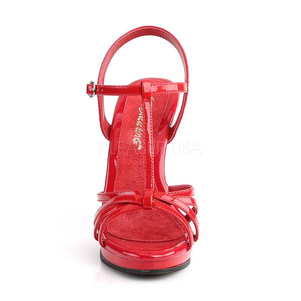 T-Riemchen Sandalette FLAIR-420 rot