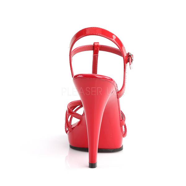 T-Riemchen Sandalette FLAIR-420 rot