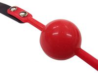 Ball-Knebel in Rot