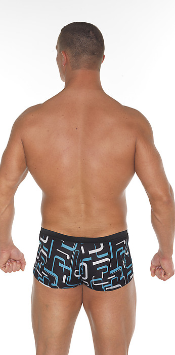 Rimba 5381967004: Short schwarz/blau