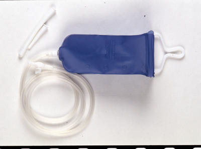 Irrigator blau