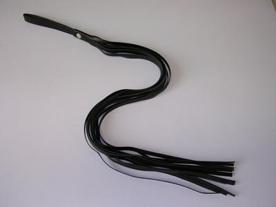 Petische Leder schwarz