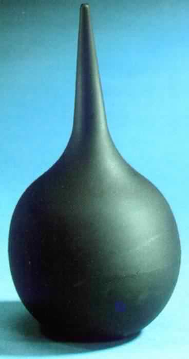 Ballspritze, Gummi, schwarz 340ccm