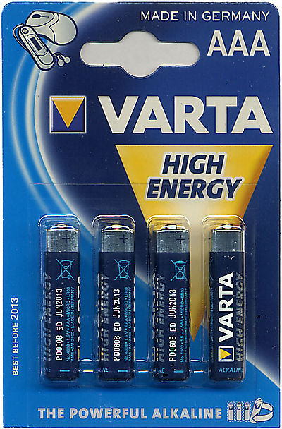 Batterie Varta Micro AAA 4er