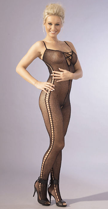 Netz-Catsuit