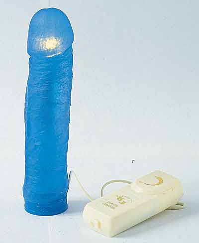 Jelly Penisvibrator blau