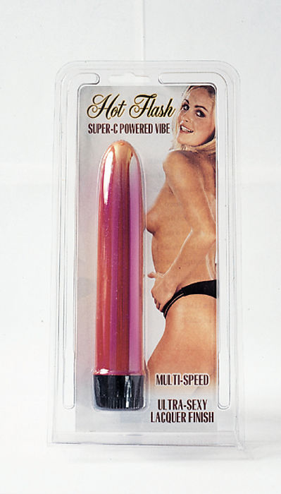 Hot Flash Vibrator Diamant-Rot