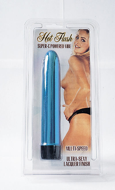 Hot Flash Vibrator Diamant-Blau