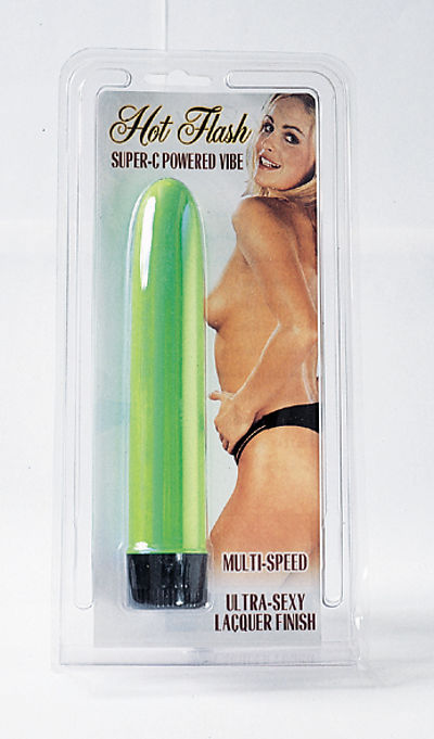 Hot Flash Vibrator Diamant-Gr�n