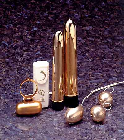 Vibrator-Set gold