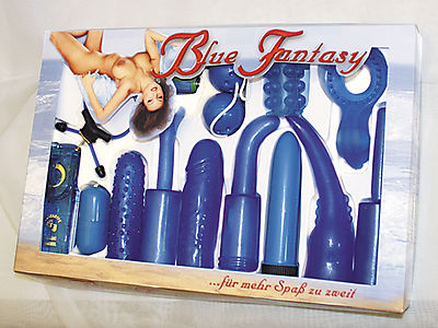 Blue Fantasy Vibrator-Kit