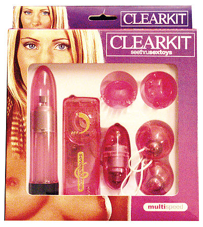 Clearkit Seethru pink