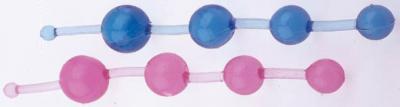 New Jelly Thai Beads blau