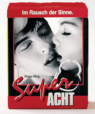 Super Acht Cockring schwarz