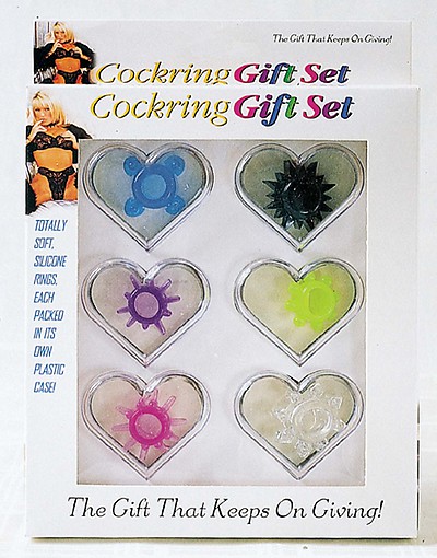 Cockring Gift-Set aus Silikon
