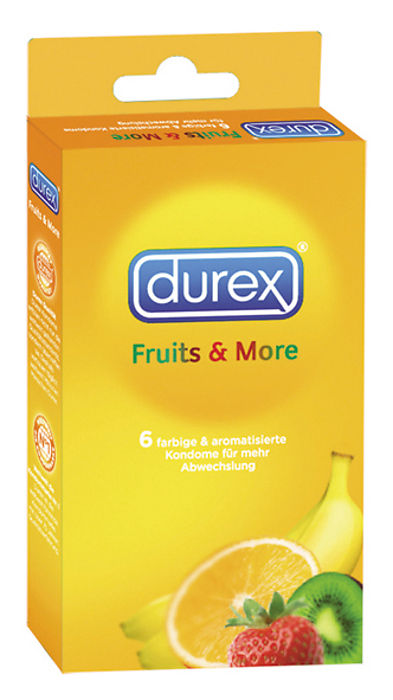DUREX Fruits & More 6 St.: DUREX Fruits & More