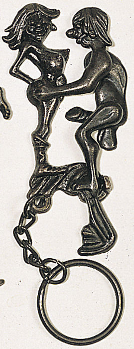 Metallanh�nger stehend
