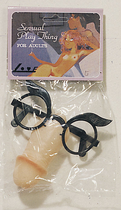 Scherzbrille mit Penisnase: Scherzbrille mit Penisnase