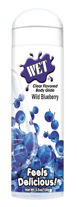 WET Flavored Lubricant Wild Blueberry