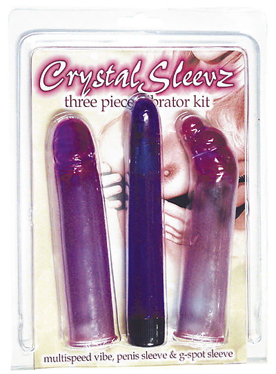 Crystal Sleevz mit 2 Aufs�tzen