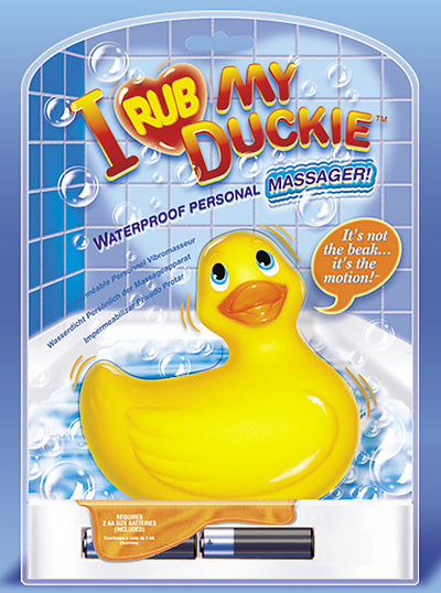 Vibro-Bade-Ente gelb