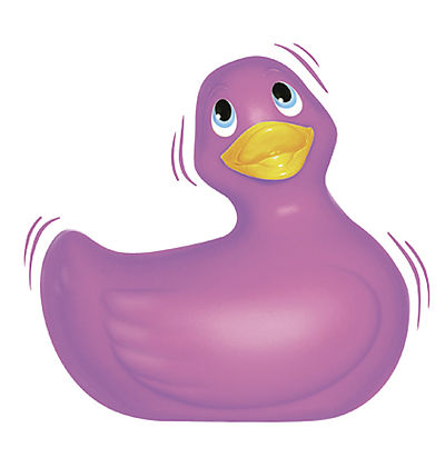 Vibro-Bade-Ente lila mini