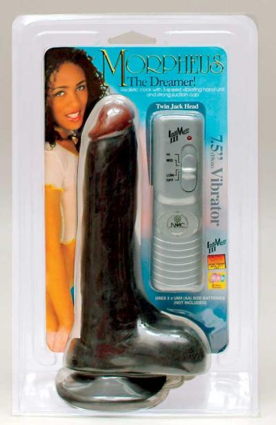 Morpheus Penis-Vibrator schwarz