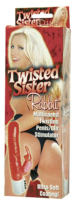 Twisted Sister Rabbit Vibrator