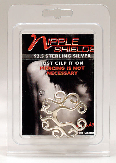 Brustschmuck Nipple Shield Tribal