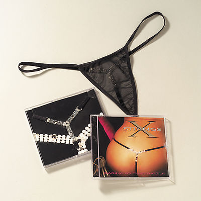 G-String Silver Maille