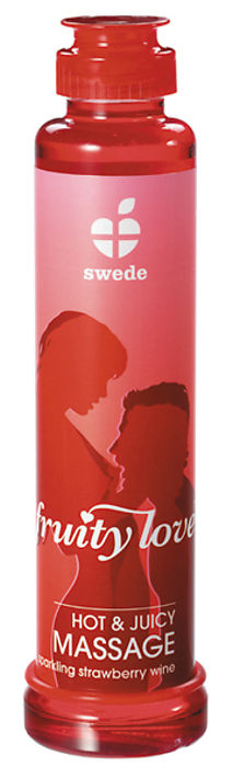 Fruity Love Massage-�l Erdbeersekt