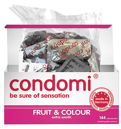 CONDOMI Fruit & Colour 144er Gros-Box