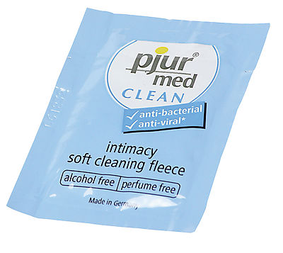 pjur med CLEAN Fleece Sachets 50er Btl.