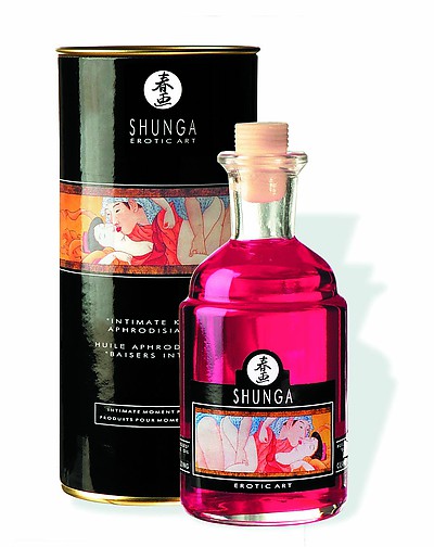 SHUNGA Intimate Kisses Öl Sekt/Erdbeer: SHUNGA Intimate Kisses Öl Sekt/Erdbeer 100ml