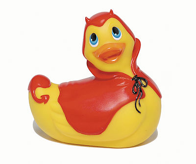 Bade-Ente I RUB MY DUCKIE Devil mini