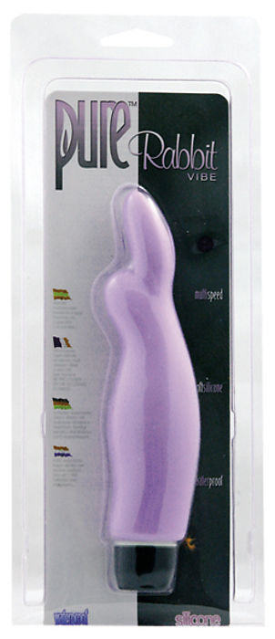 Silicone Pure Mini-Vibe Rabbit lightblue