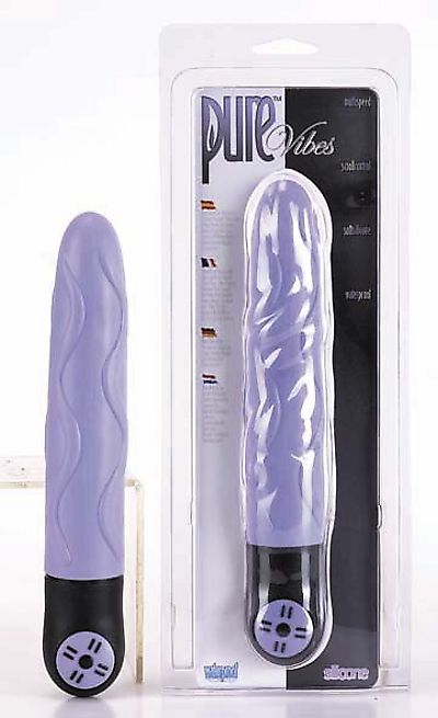 Silicone Pure Vibes Wave Vibr. lightblue