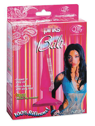 O'My Pinks Bali Silikon-Plug pink
