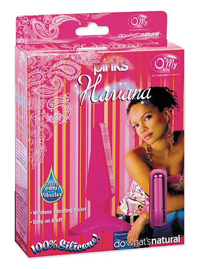 O'My Pinks Havana Silikon-Vibroplug pink