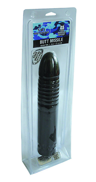 DOMESTIC PARTNER Butt Missile black