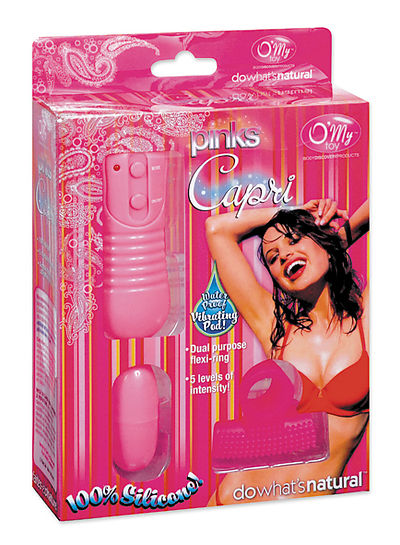O'My Pinks Capri Bullet pink + Ring