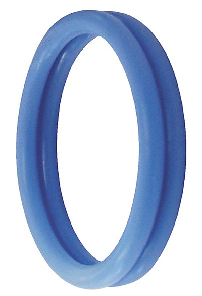 RUDY-RINGS Penis Silikondoppelring blue