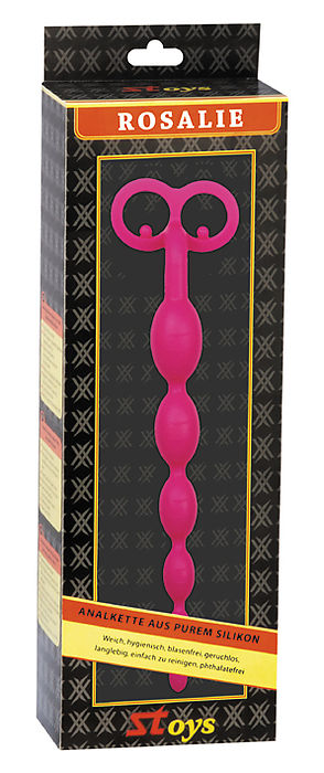SToys Rosalie Silicon-Analkette pink
