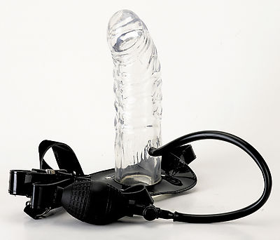 Male Strap-On Veiny Penis Pump