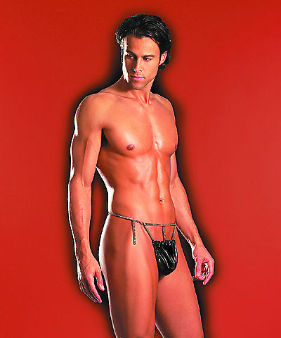 EXCITE MAN Posing Strap m. Kette