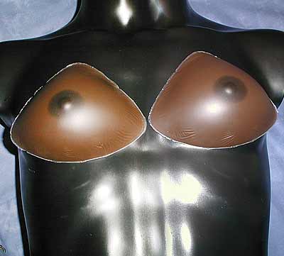 Silikonbr�ste Startrans 'Triangle' black