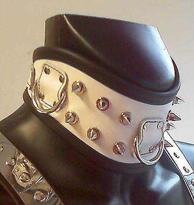 Halsband mit Nieten
