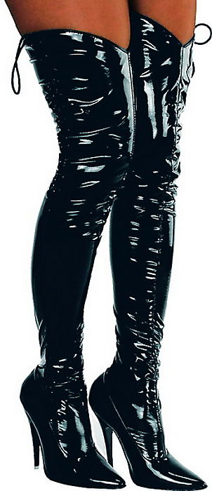 Bettstiefel Lack Herrenvariante