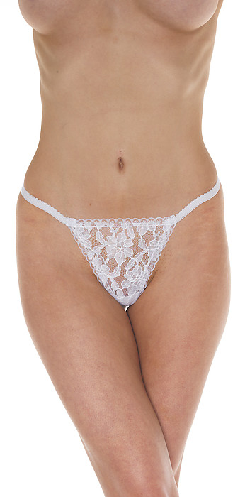 Slip (G-String) weiss