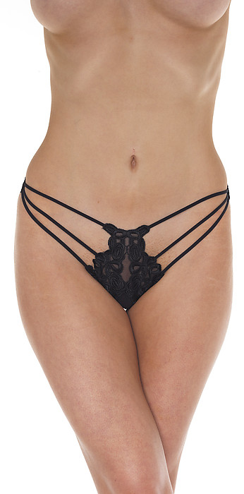 Slip (Tanga) schwarz